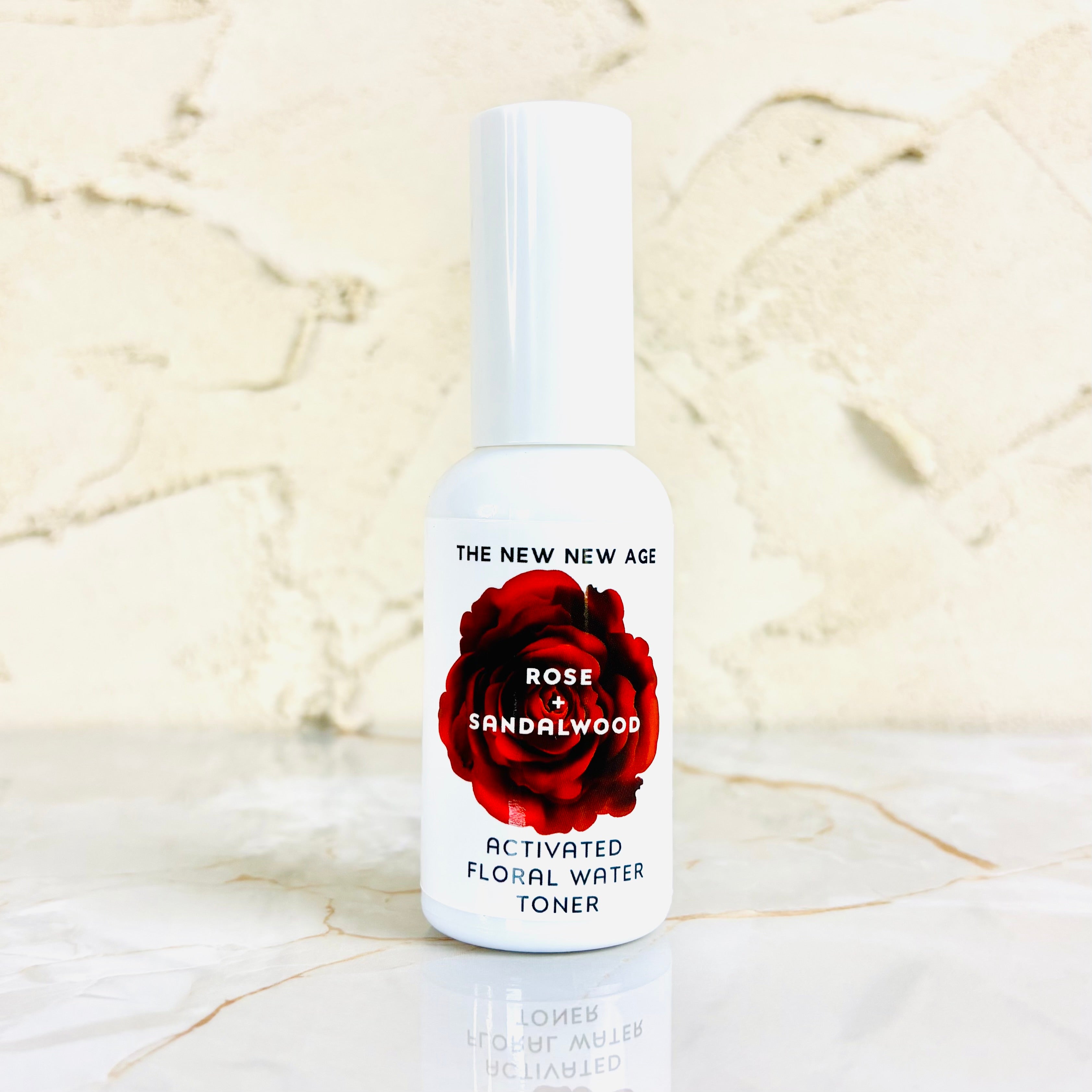 Rose and Sandalwood activated floral water toner