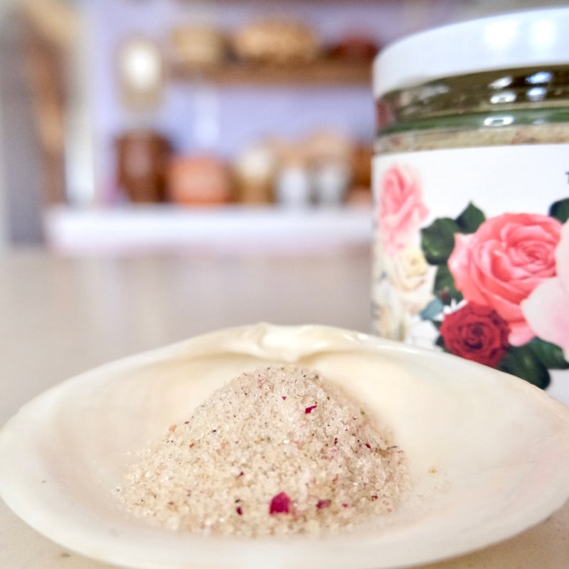 Rose Flower Essences in Organic Cane Sugar by The New New Age