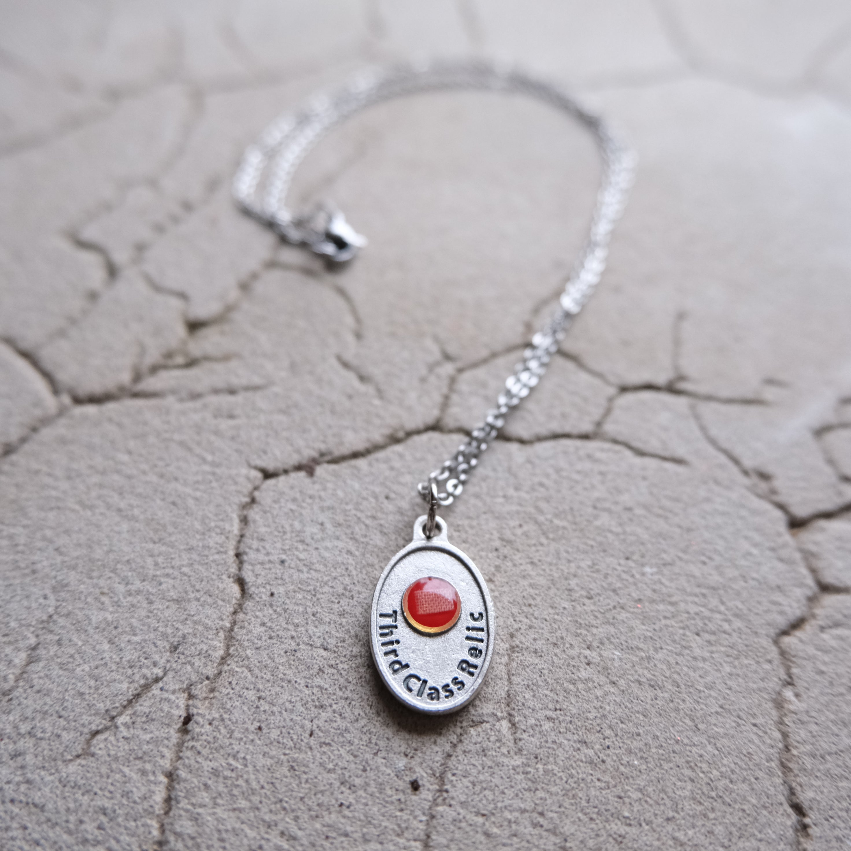 Saint Therese of Lisieux 3rd Class Relic medallion