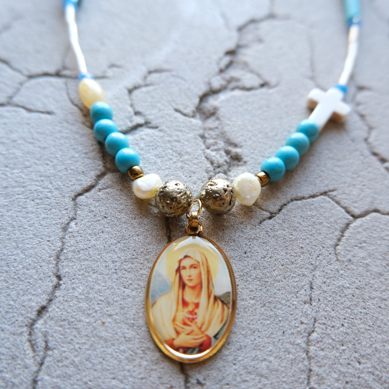 IMMACULATE HEART NECKLACE