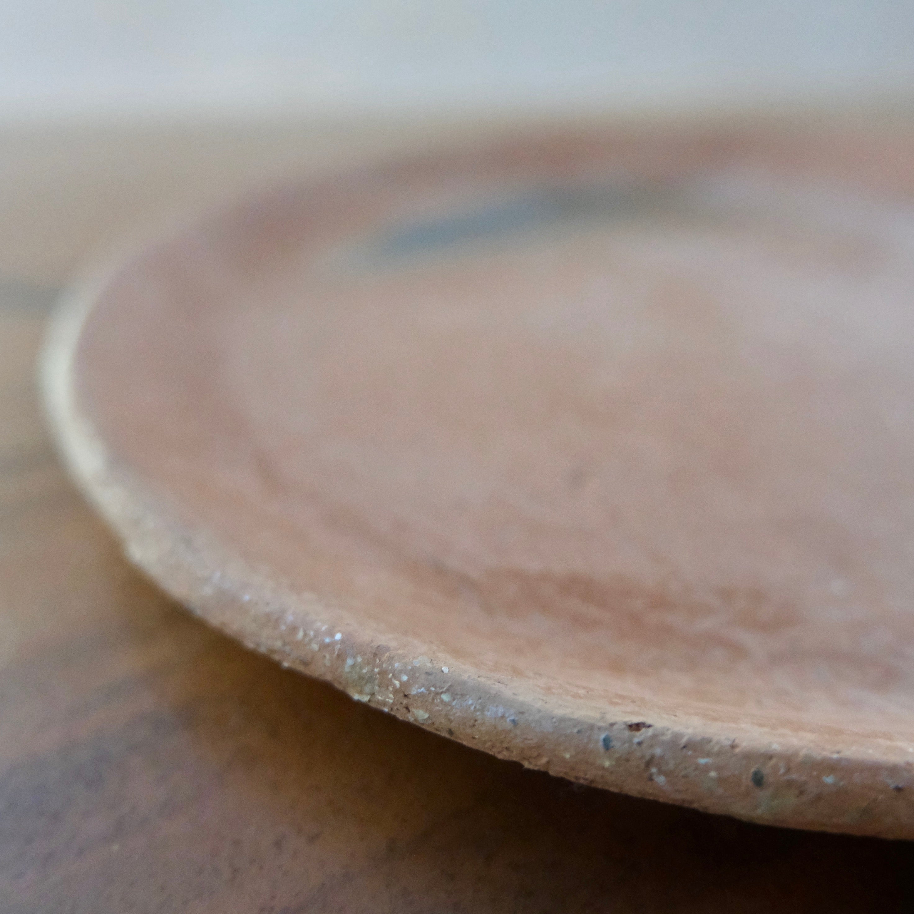 Pit Fired Earthenware Plate #1