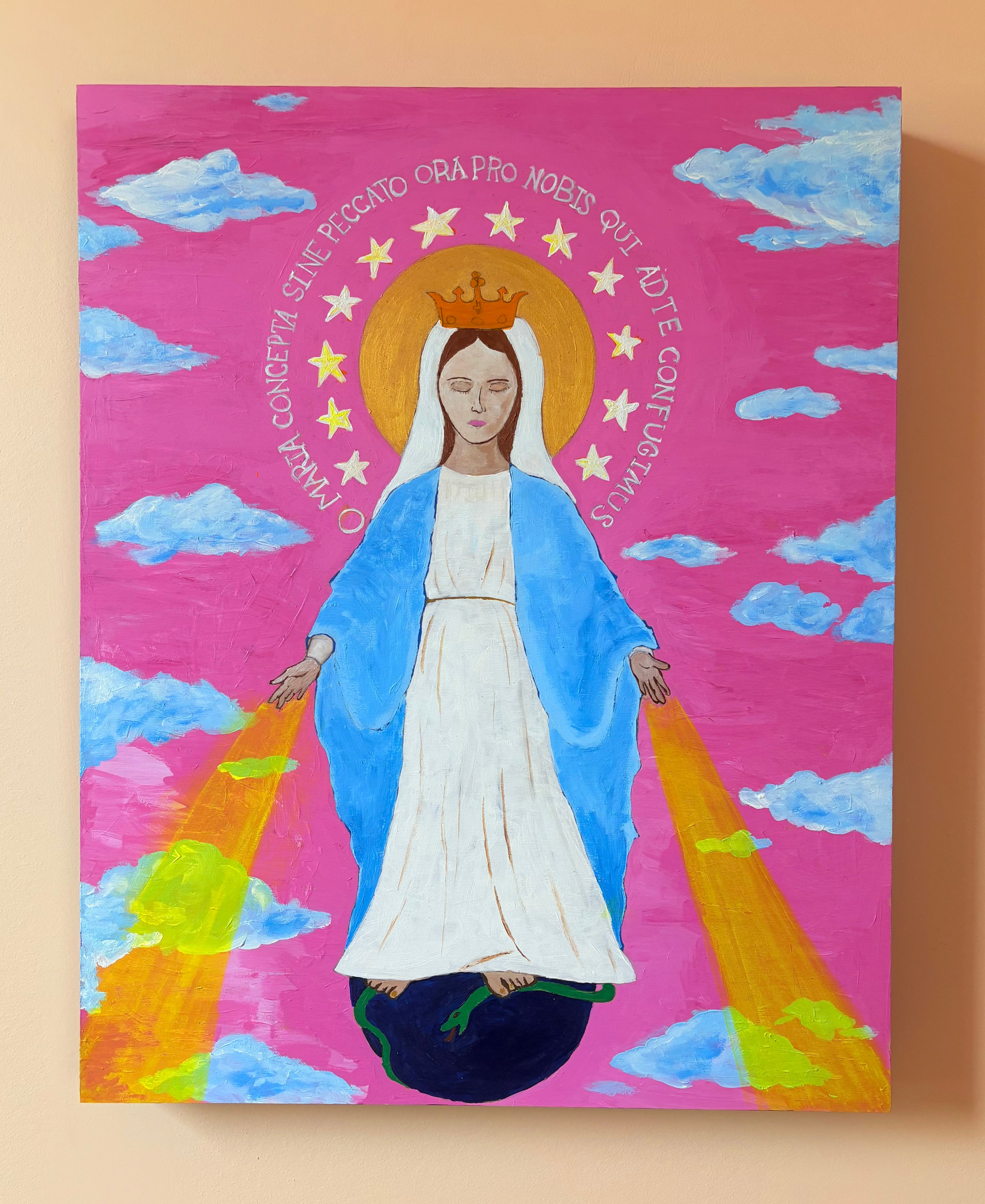 Our Lady of the Immaculate Conception by Steohen Hotchkiss of Thew New New Age.