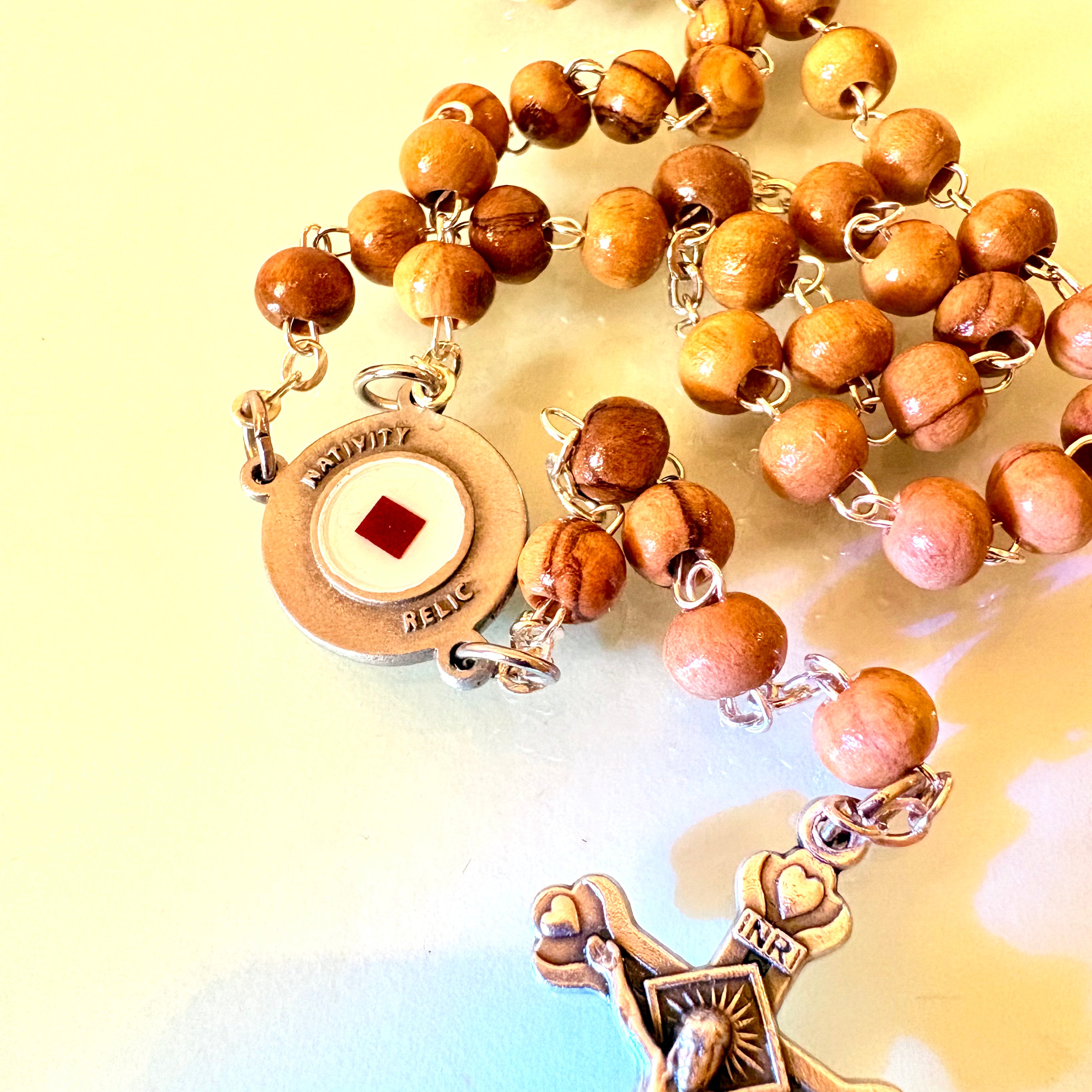 ROSARY TOUCHED TO THE BIRTHPLACE OF JESUS
