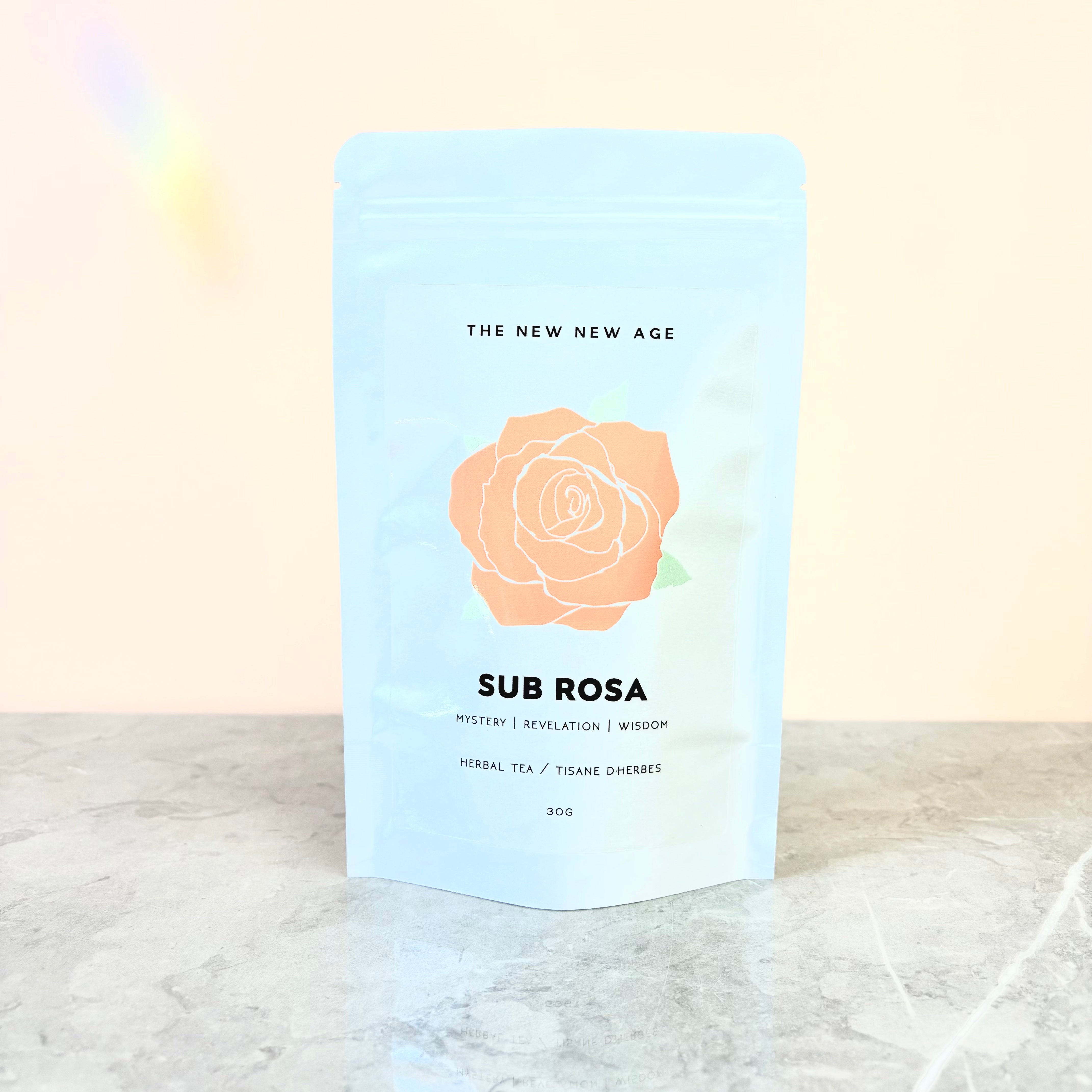 Sub Rosa herbal tea by The New New Age