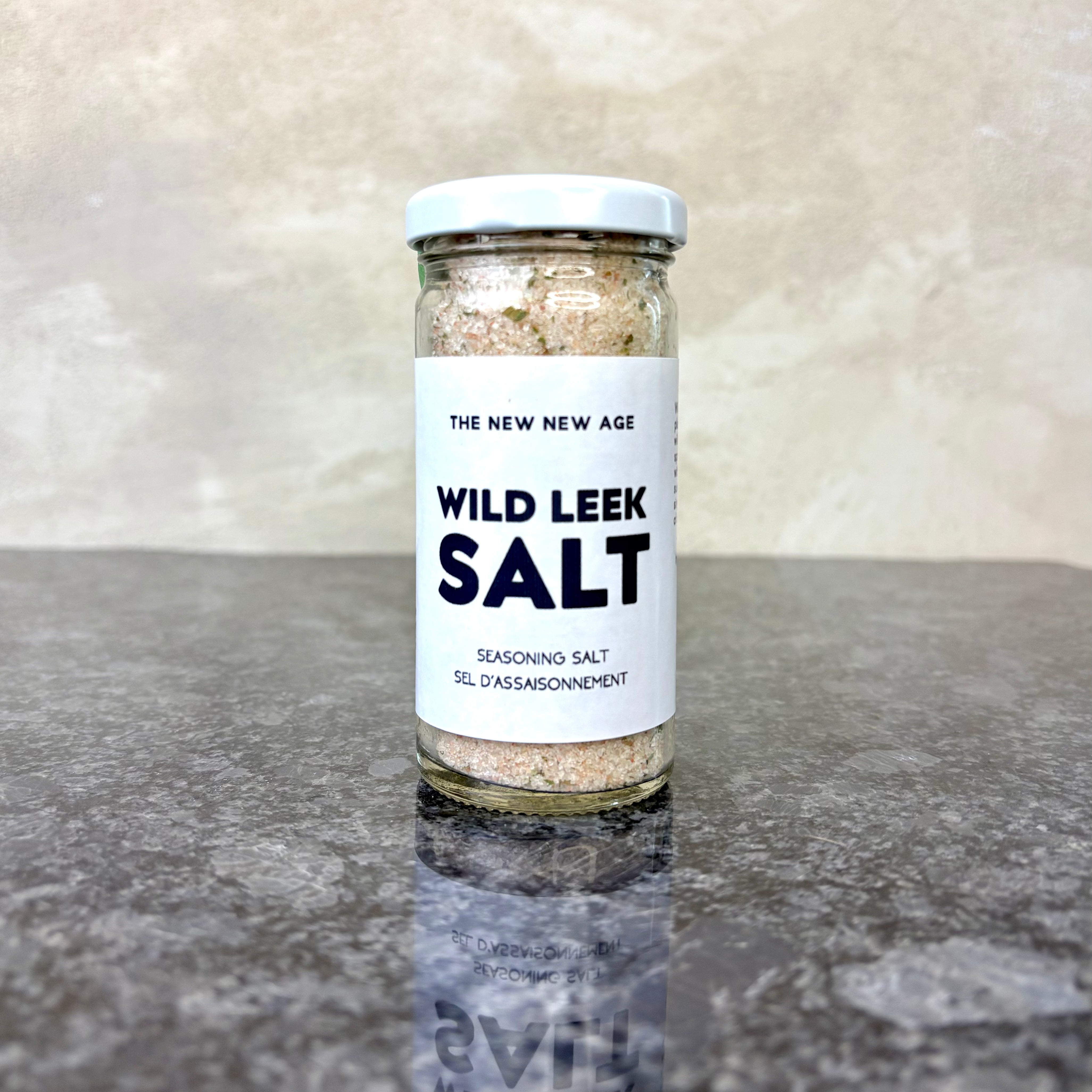 Wild leek salt by The New New Age