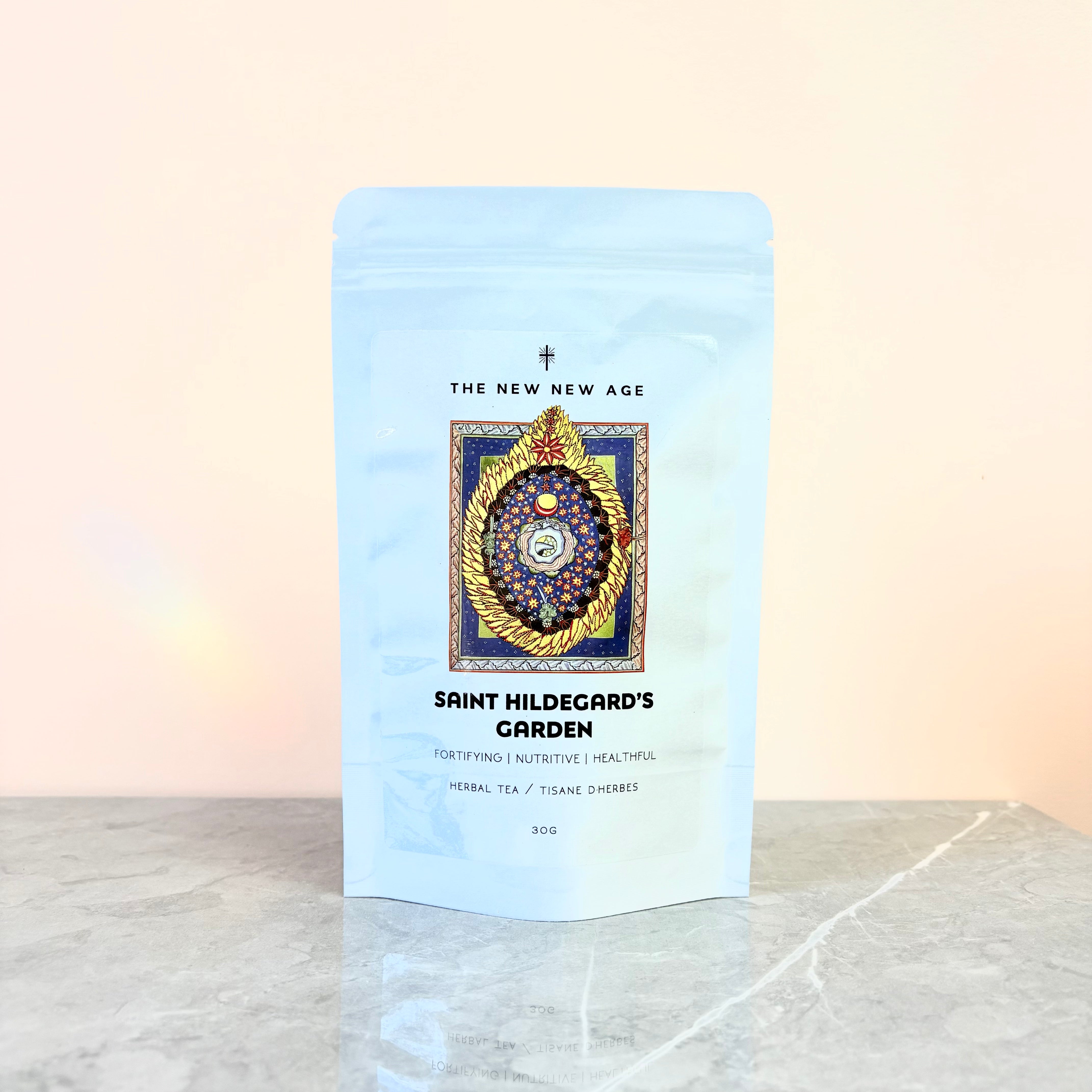 Saint Hildegards garden herbal tea by The New New Age