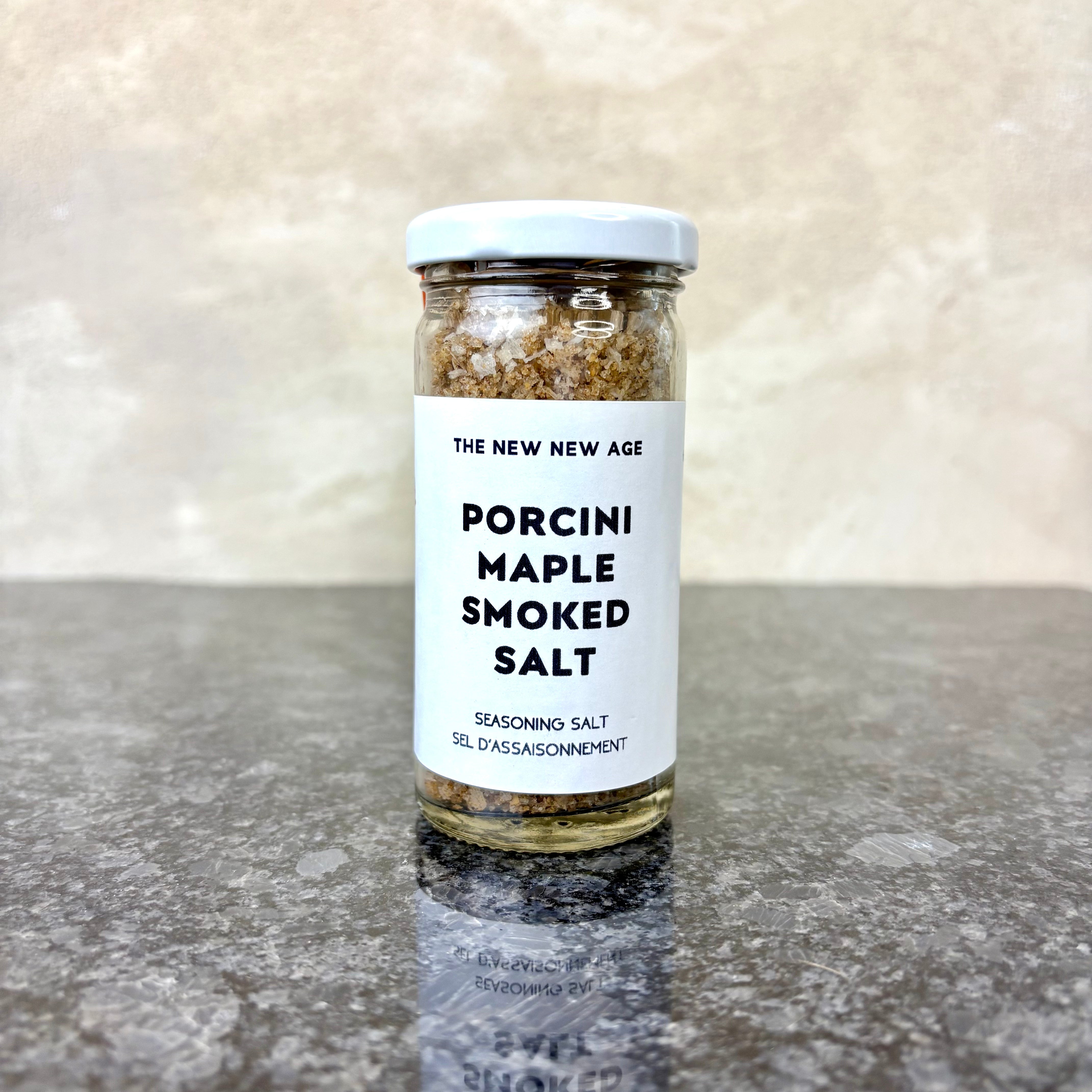 Porcini Maple Smoked salt by The New New Age