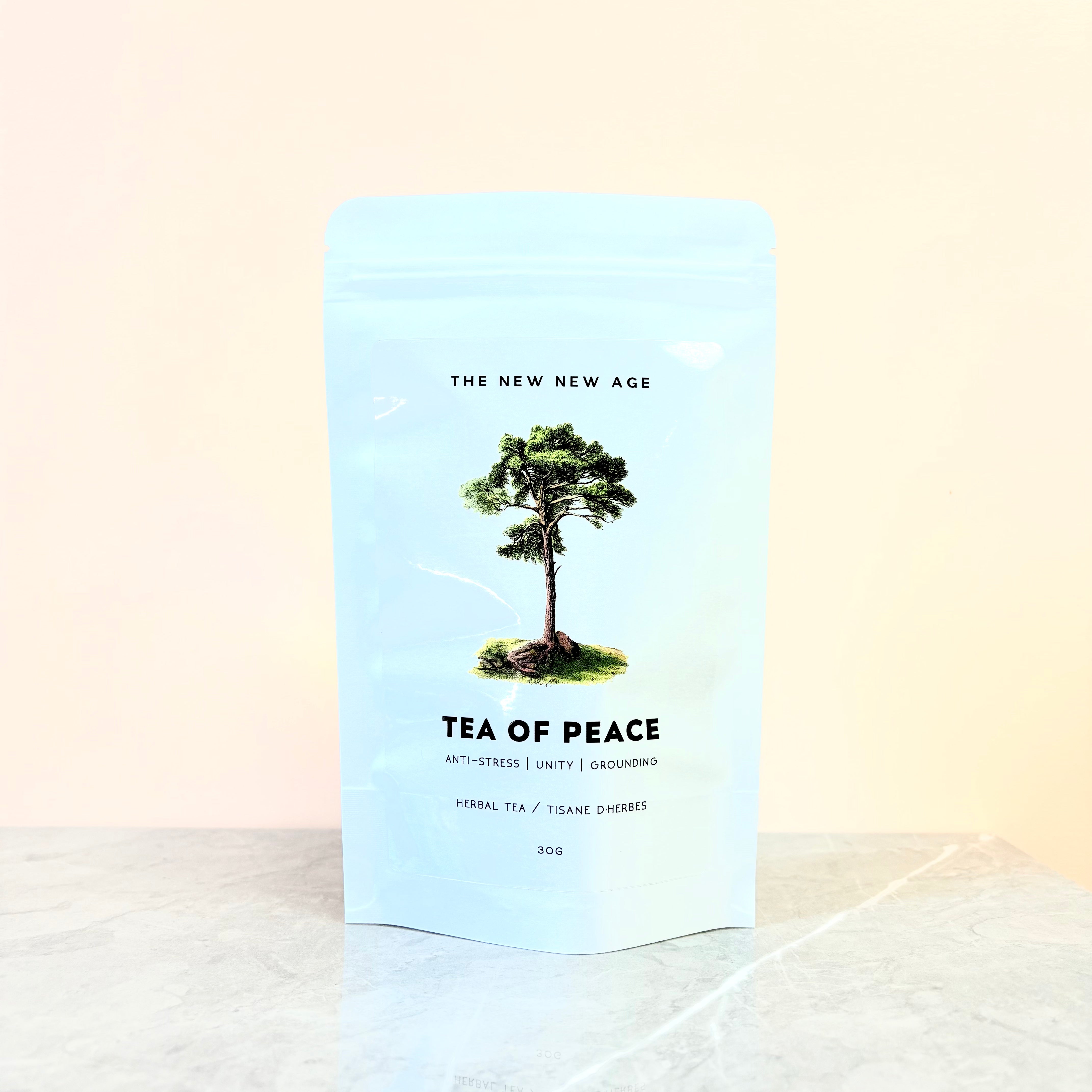 Tea of Peace herbal tea by The New New Age