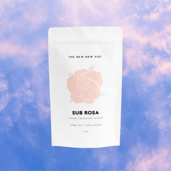 Rhodiola Rose Holy Basil tea SUB ROSA THE NEW NEW AGE