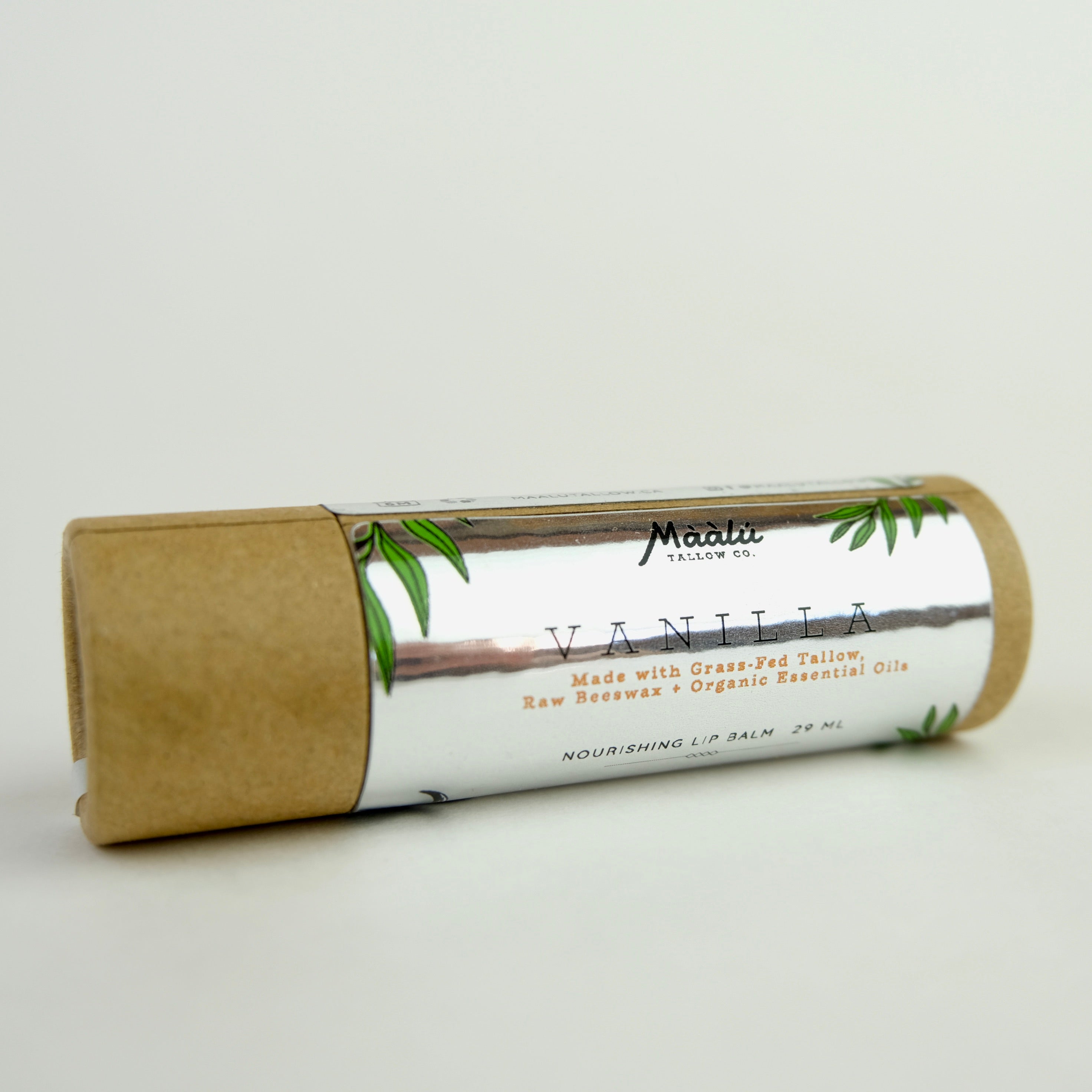 Maalu Tallow Vanilla Nourishing Lip Balm at The New New Age