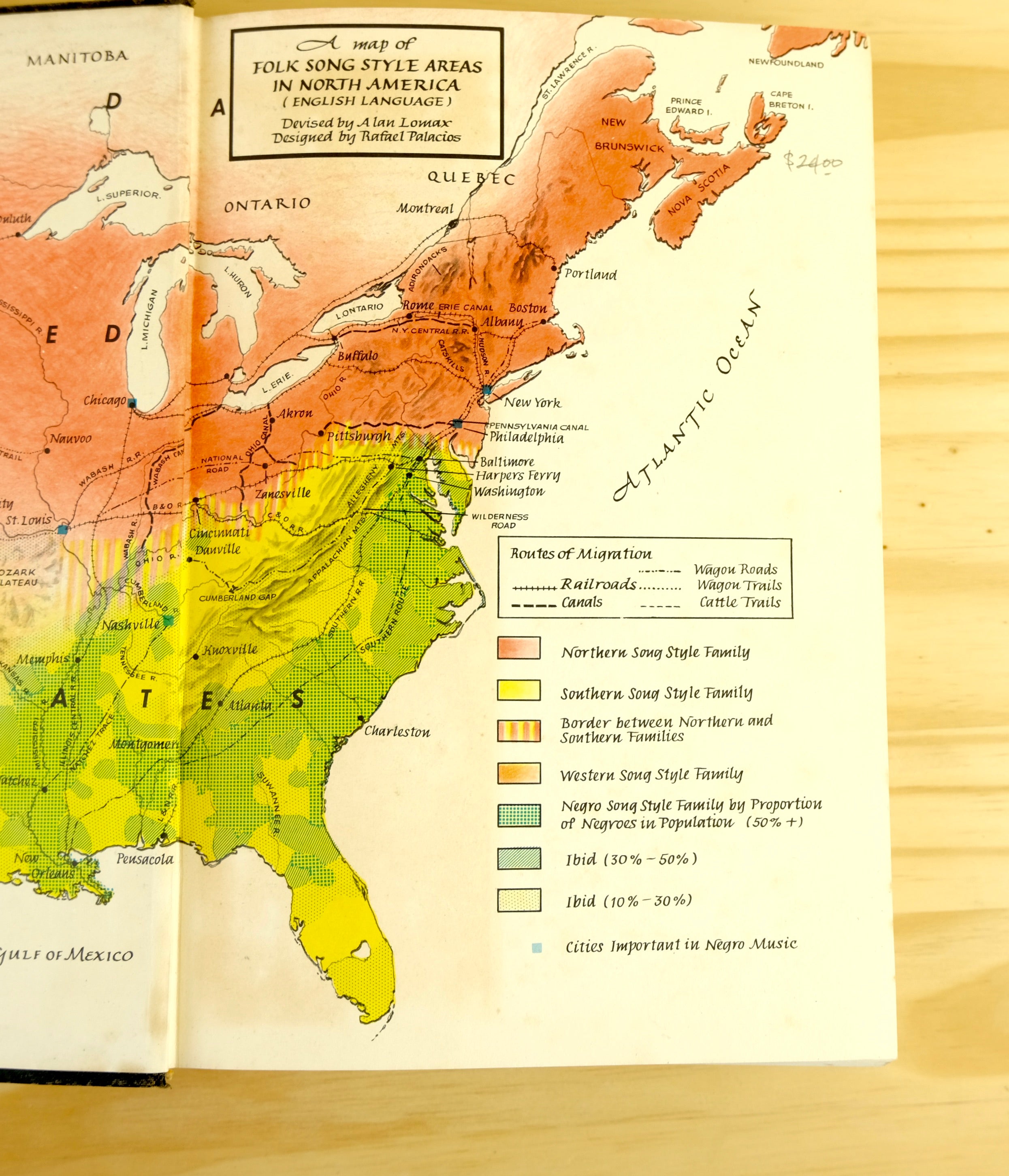 THE FOLK SONGS OF NORTH AMERICA