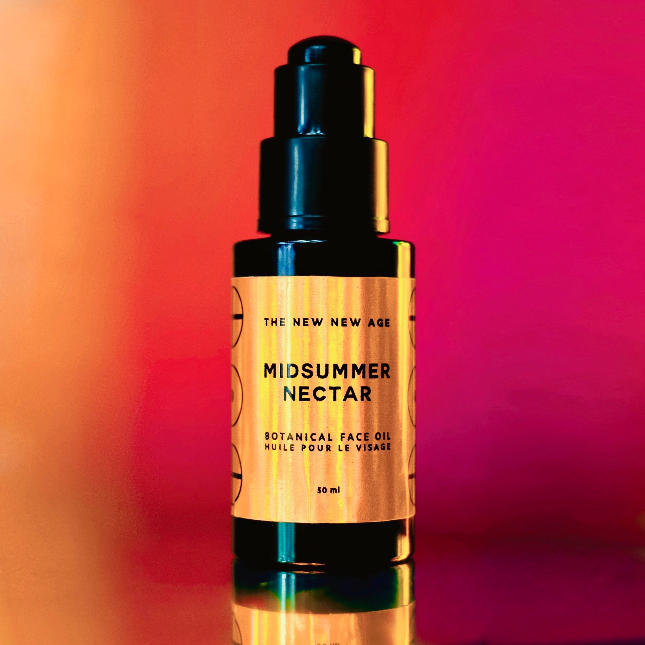 MIDSUMMER NECTAR, BOTANICAL FACE OIL, NATURAL SKIN CARE, ORGANIC SKIN CARE, MADE BY THE NEW NEW AGE