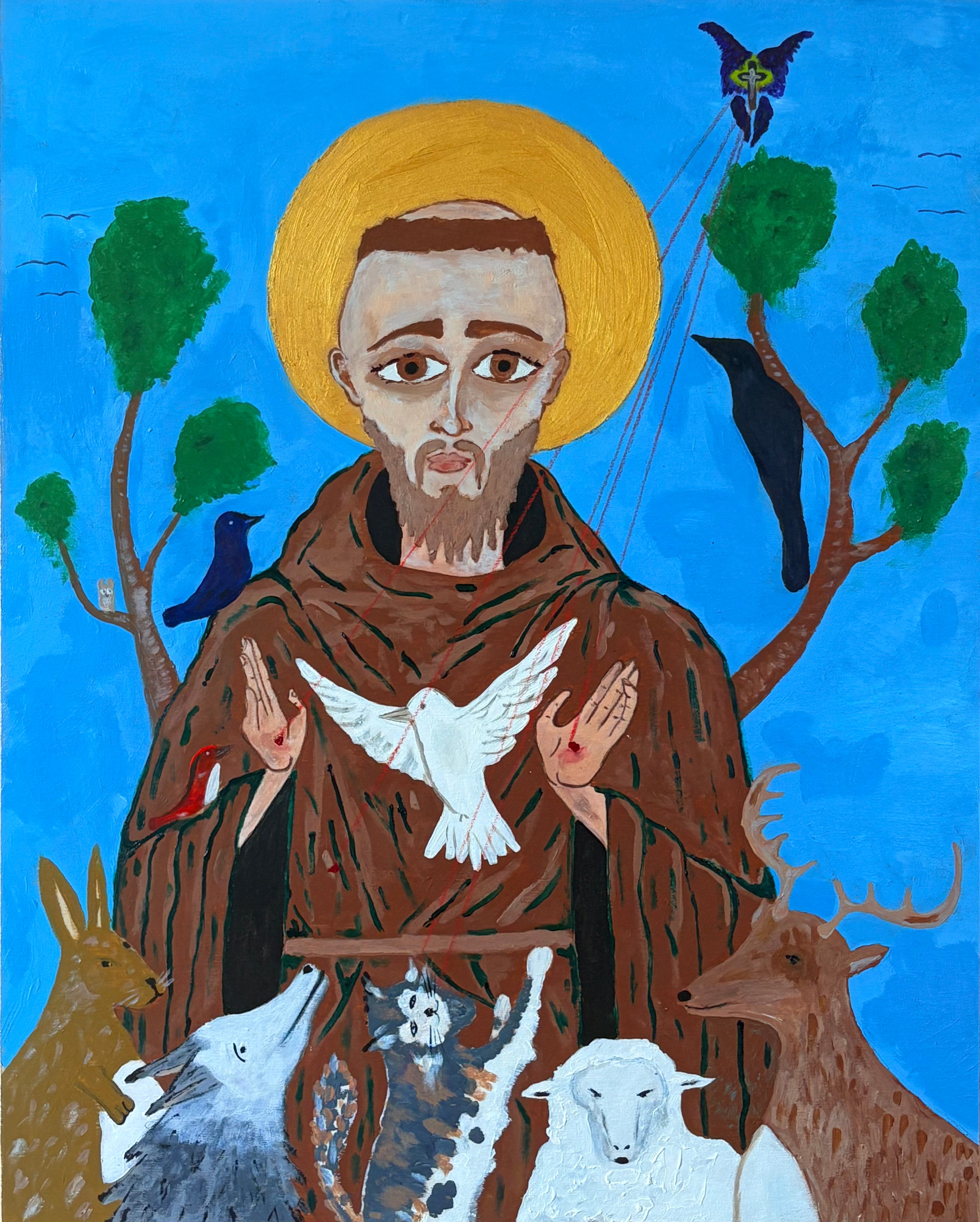 Saint Francis of Assisi by Stephen Hotchkiss of The New New Age. 