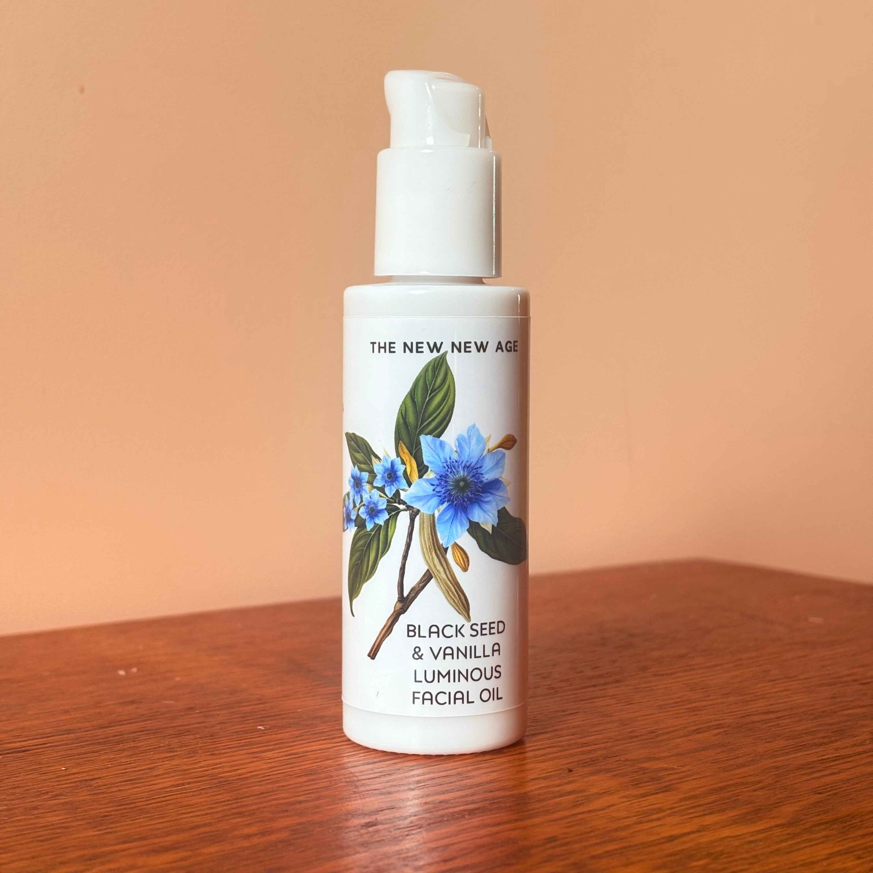 Black seed and vanilla luminous facial oil