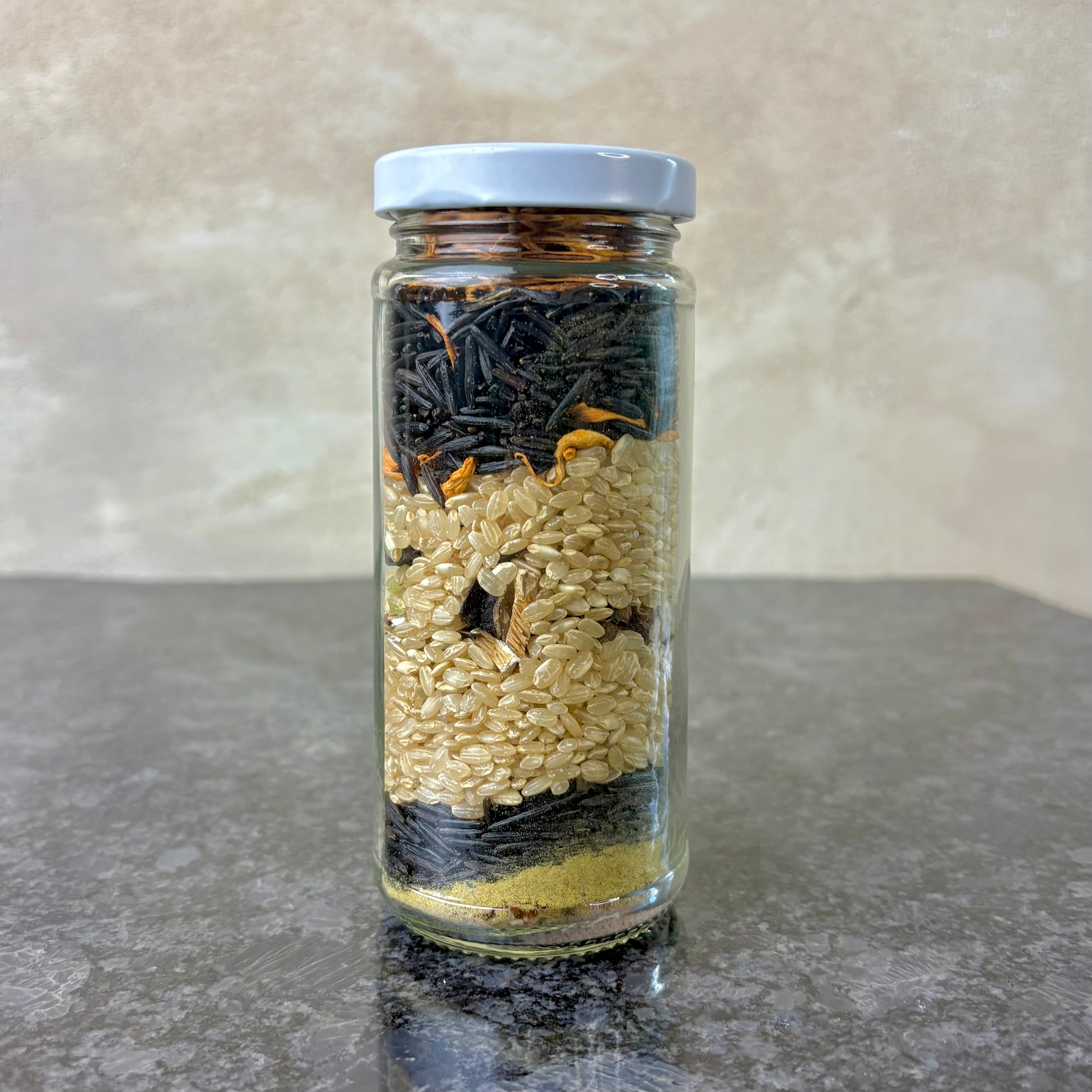 BENEDICTINE SOUP: WILD RICE AND MUSHROOMS