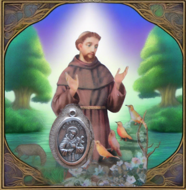 Saint Francis Prayer card