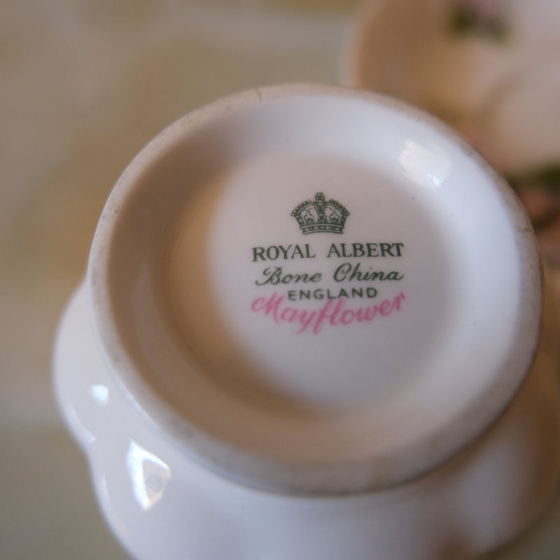 Royal Albert Bone China Tea Cup and Saucer: Mayflower
