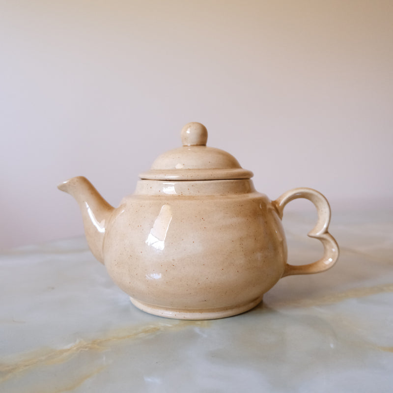 Handmade Vintage Ceramic Tea Pot by Suzanne