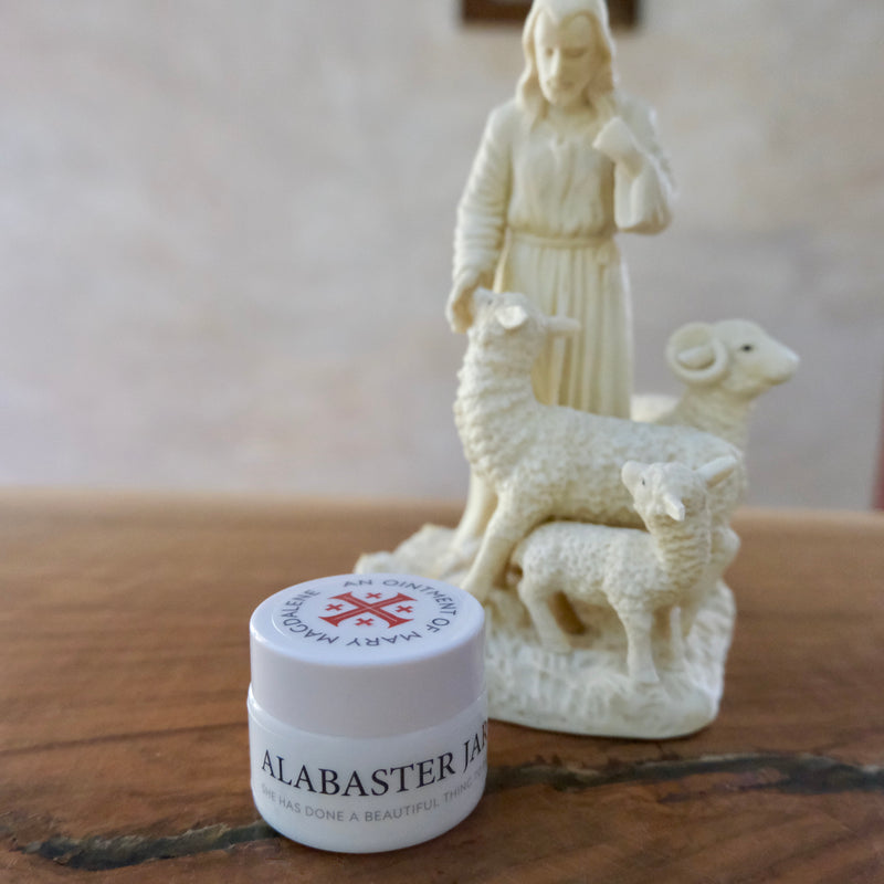 ALABASTER JAR - AN OINTMENT OF MARY MAGDALENE