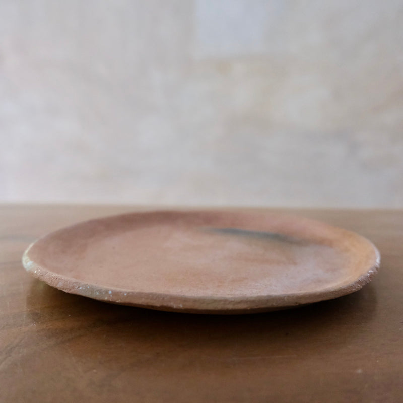 Pit Fired Earthenware Plate #1