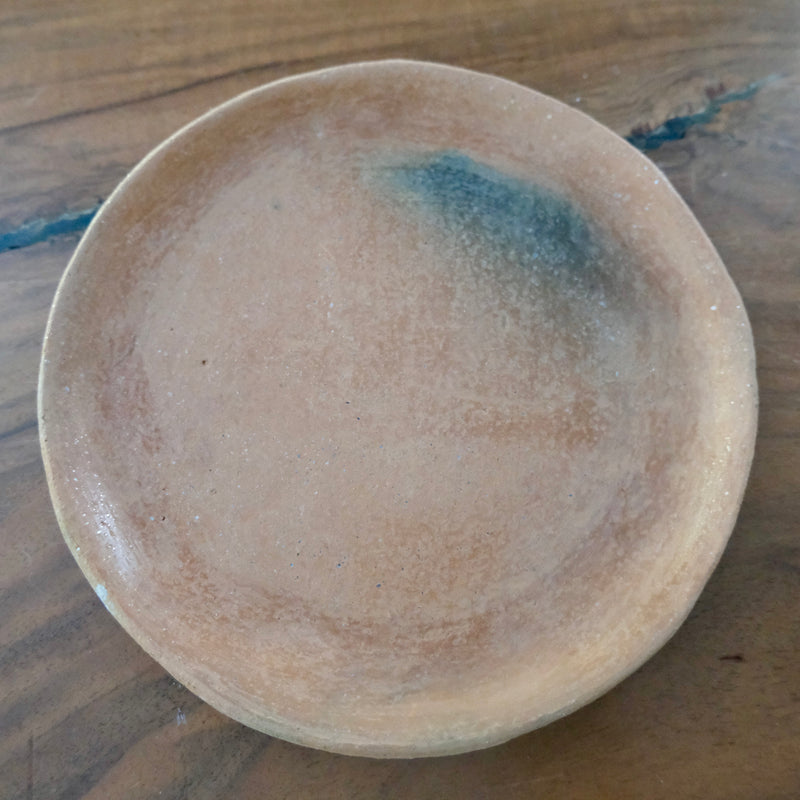 Pit Fired Earthenware Plate #1