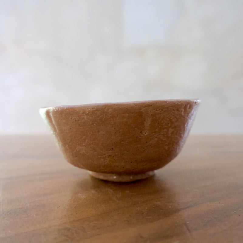 Pit Fired Earthenware Tea Bowl #1