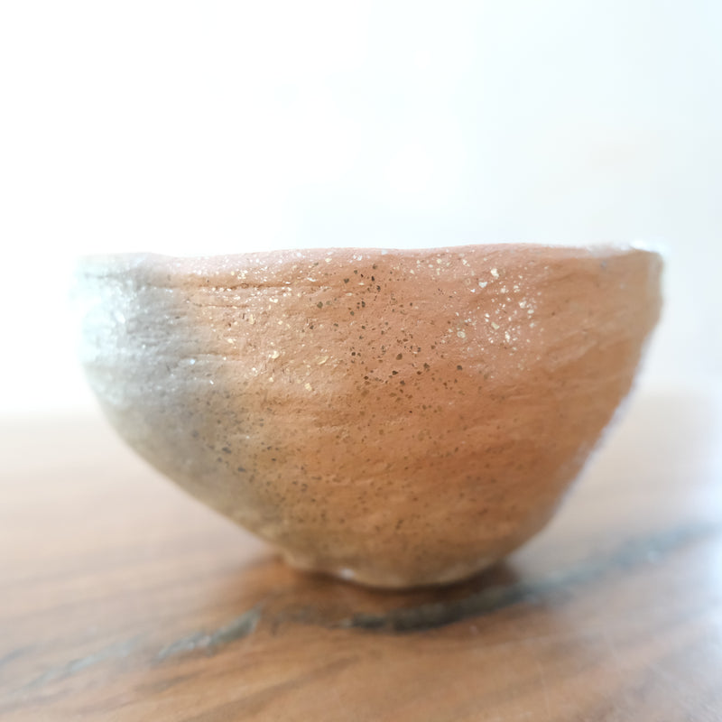 Pit Fired Earthenware Tea Bowl #5