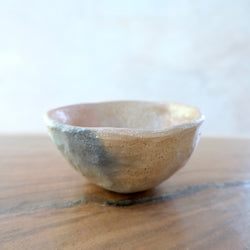 Pit Fired Earthenware Tea Bowl #6