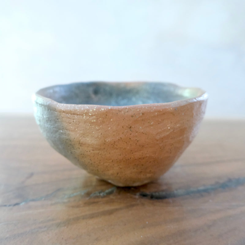 Pit Fired Earthenware Tea Bowl #5