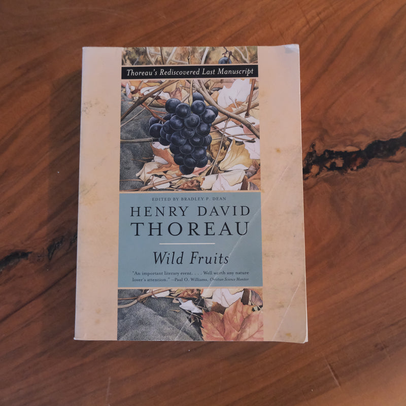 Wild Fruits by Henry David Thoreau