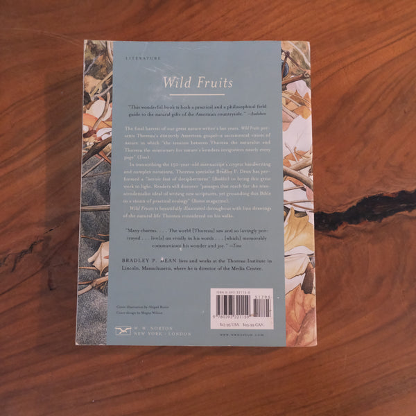 Wild Fruits by Henry David Thoreau