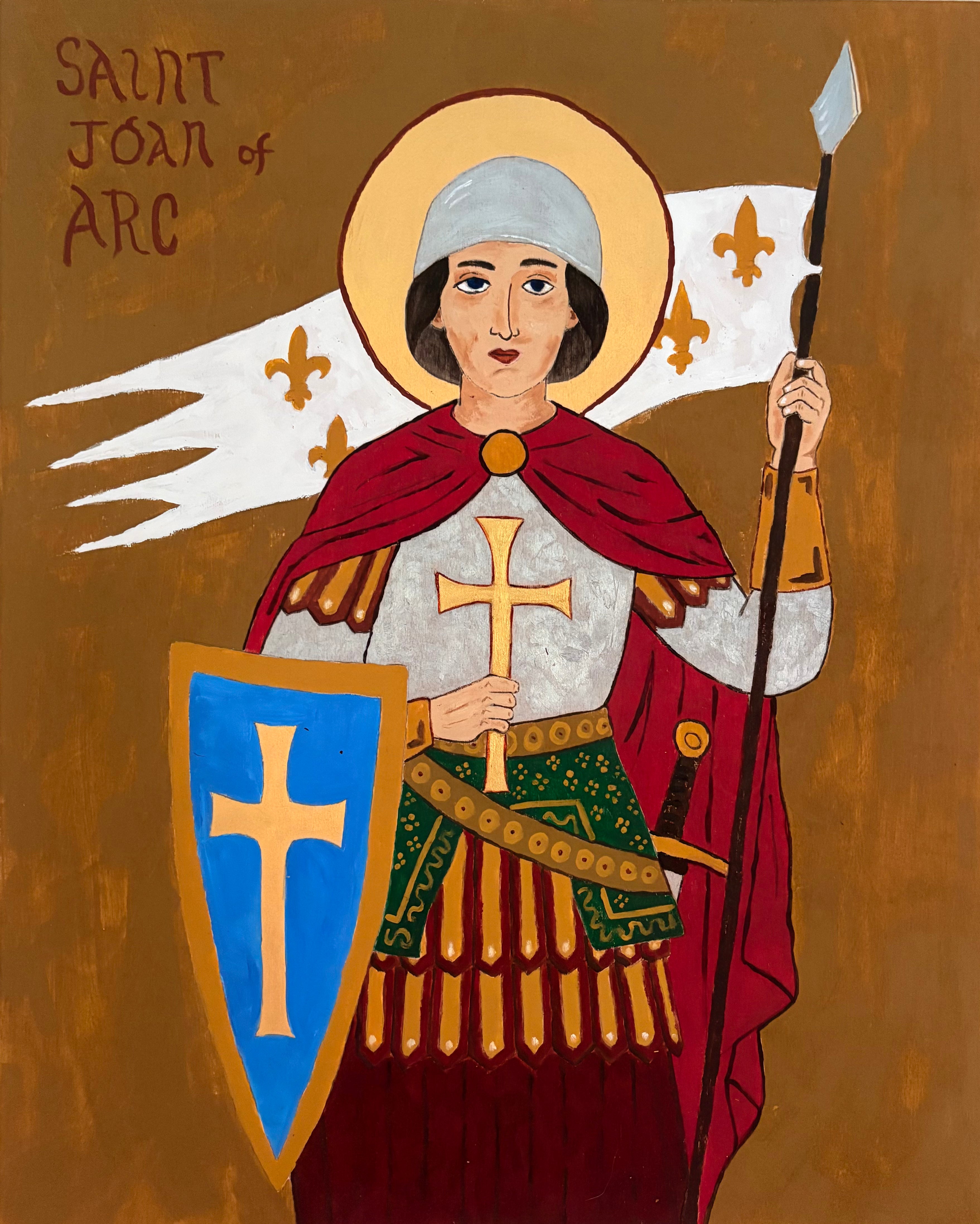 Saint Joan of Arc by Stephen Hotchkiss of The New New Age. 