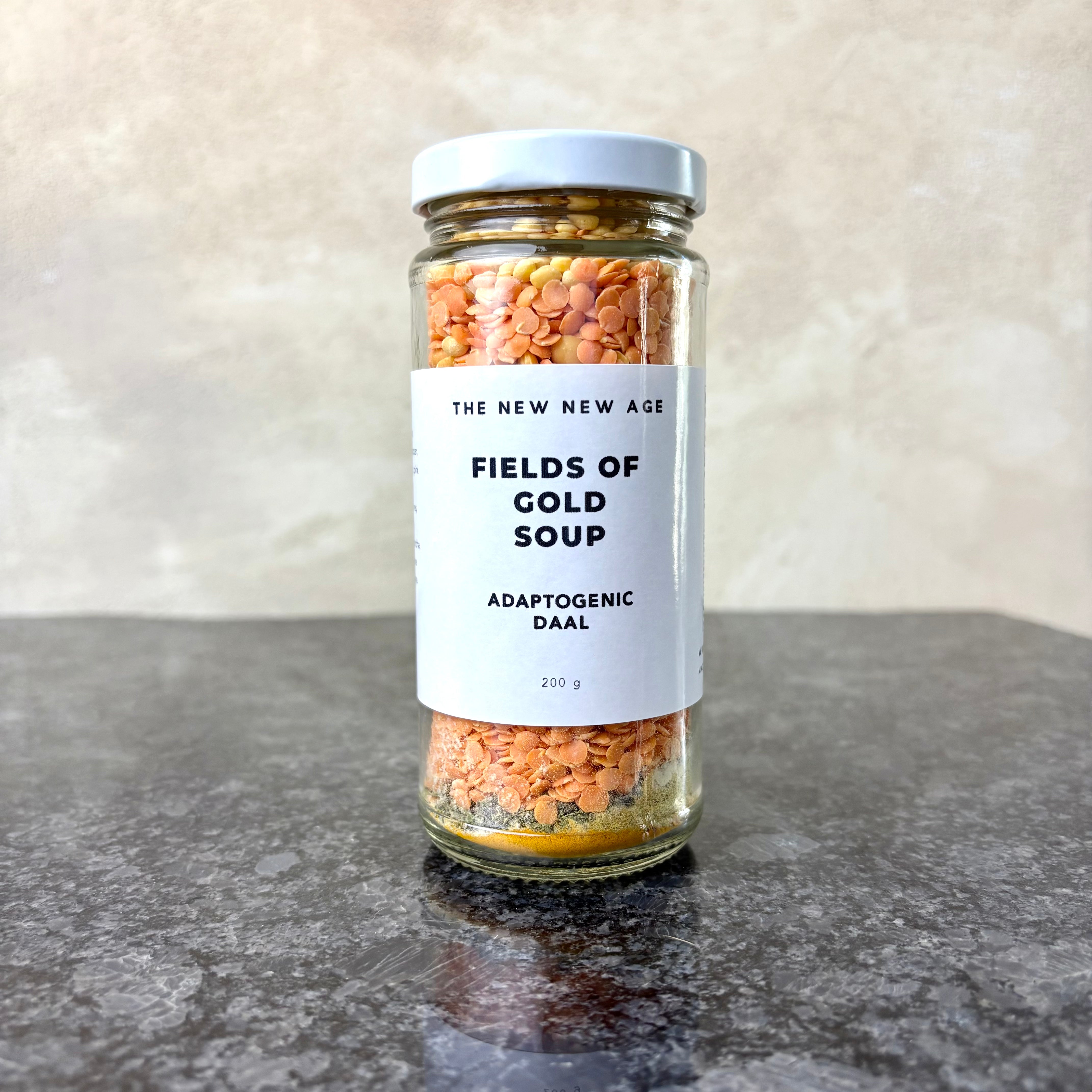 FIELDS OF GOLD SOUP: ADAPTOGENIC DAAL by The New New Age