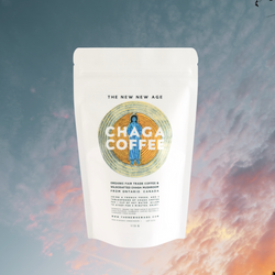 Chaga coffee from The New New Age Herb Farm