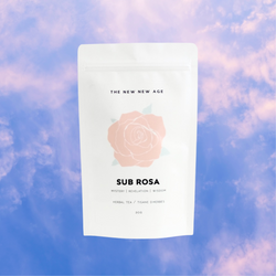 SUB ROSA // rhodiola, rose + holy basil tea