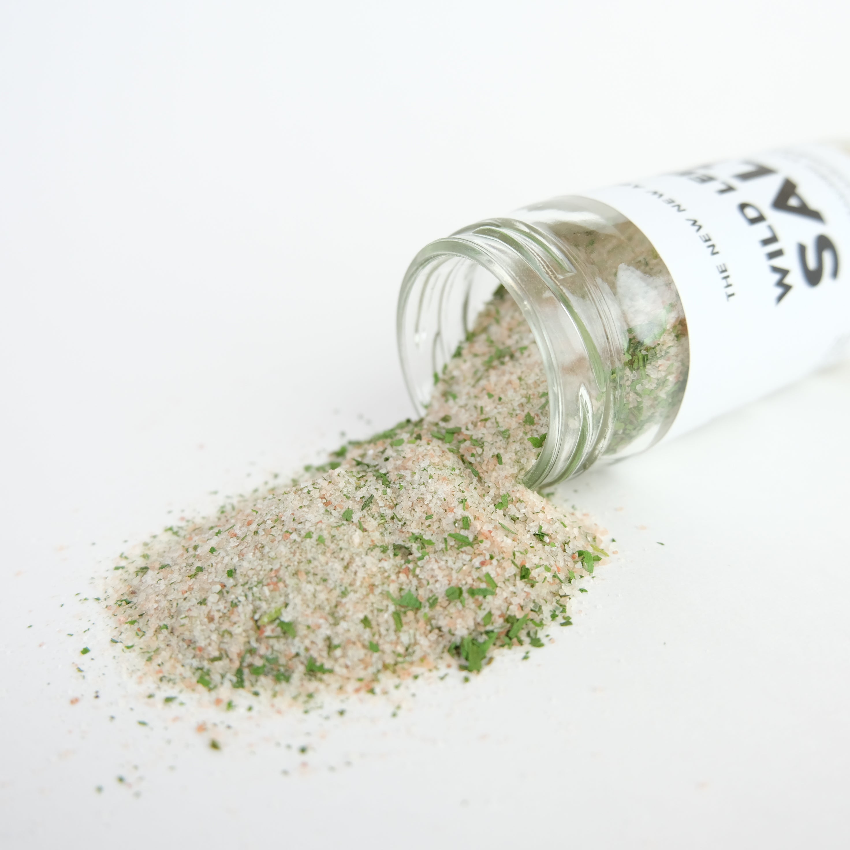 Wild Leek Salt from The New New Age Herb Farm.  Edit alt text