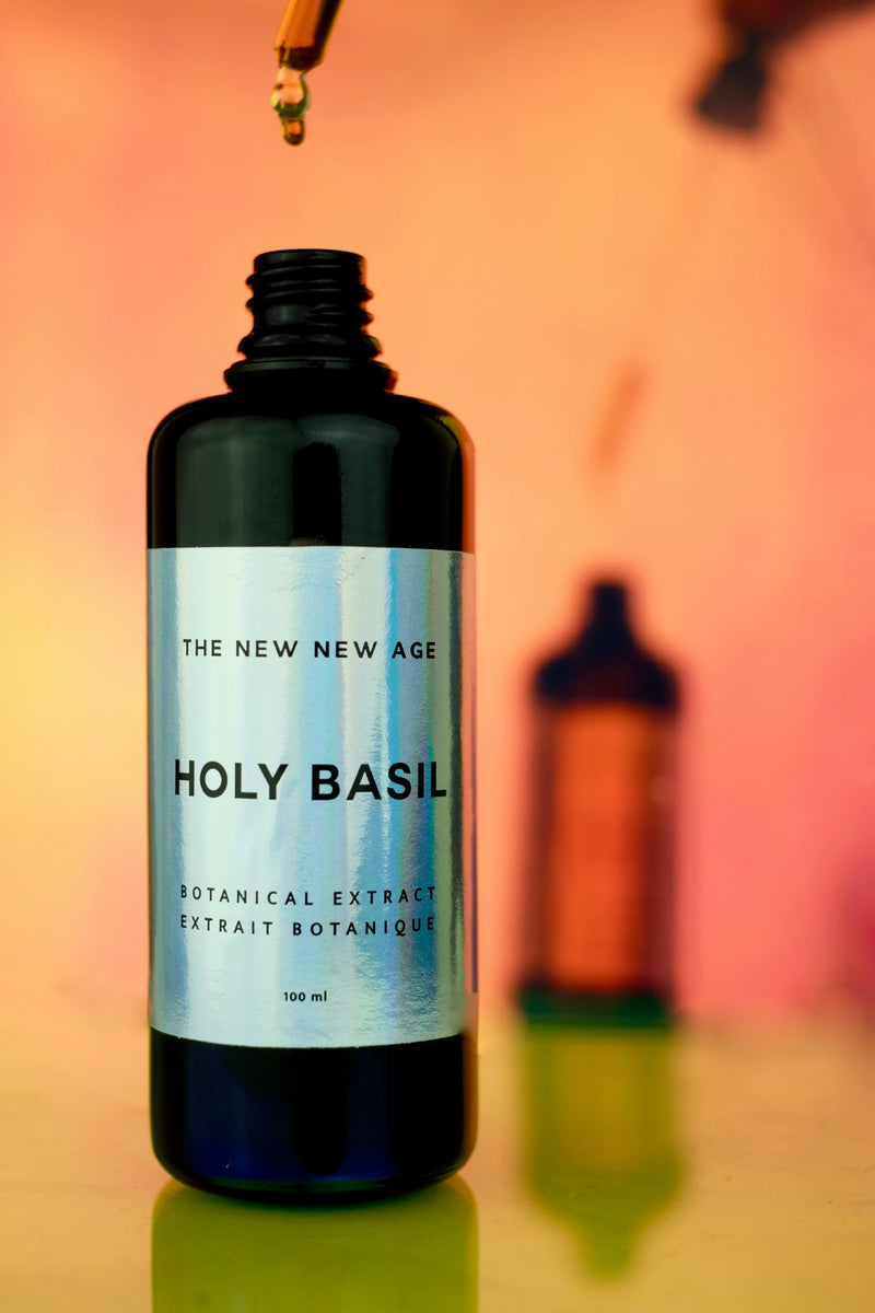 HOLY BASIL TINCTURE  BOTANICAL EXTRACT  BY THE NEW NEW AGE